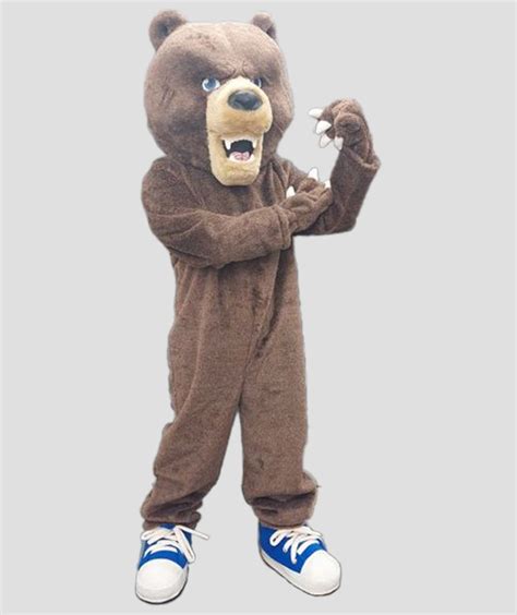 How to Incorporate Team Logos into Grizzly Bear Mascot Attire